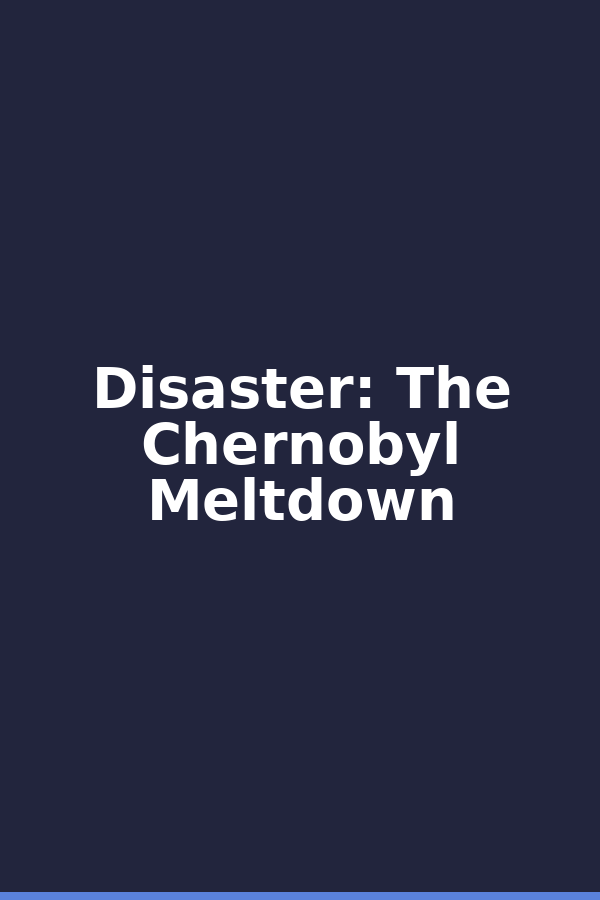 Disaster: The Chernobyl Meltdown