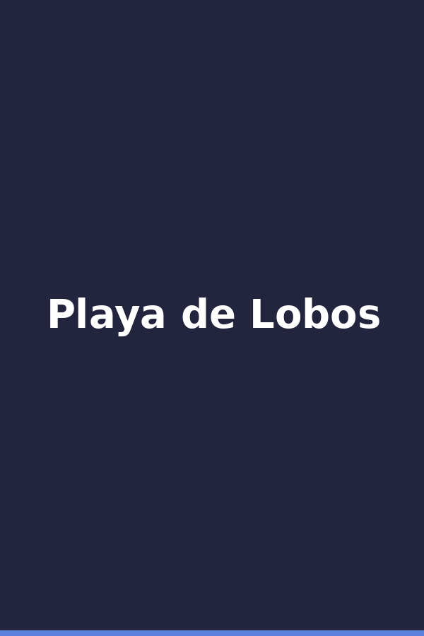 Playa de Lobos