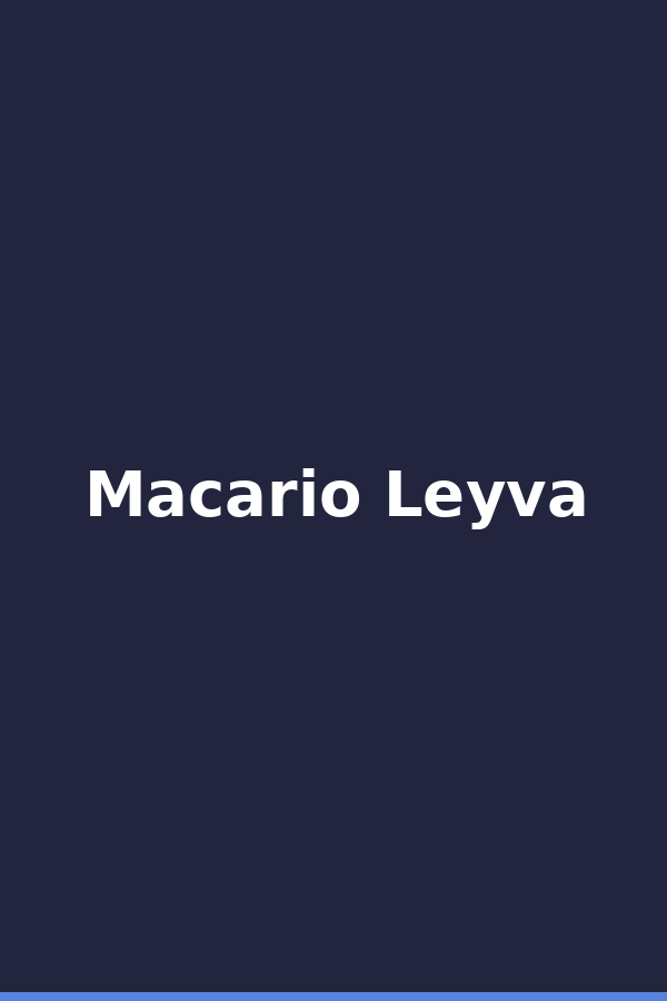 Macario Leyva