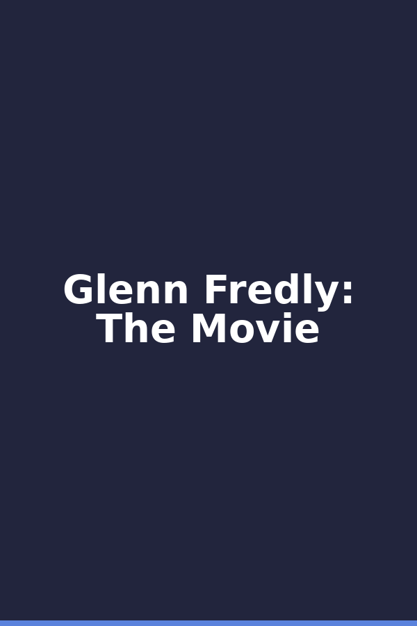 Glenn Fredly: The Movie